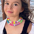 Colorful stars kids chocker