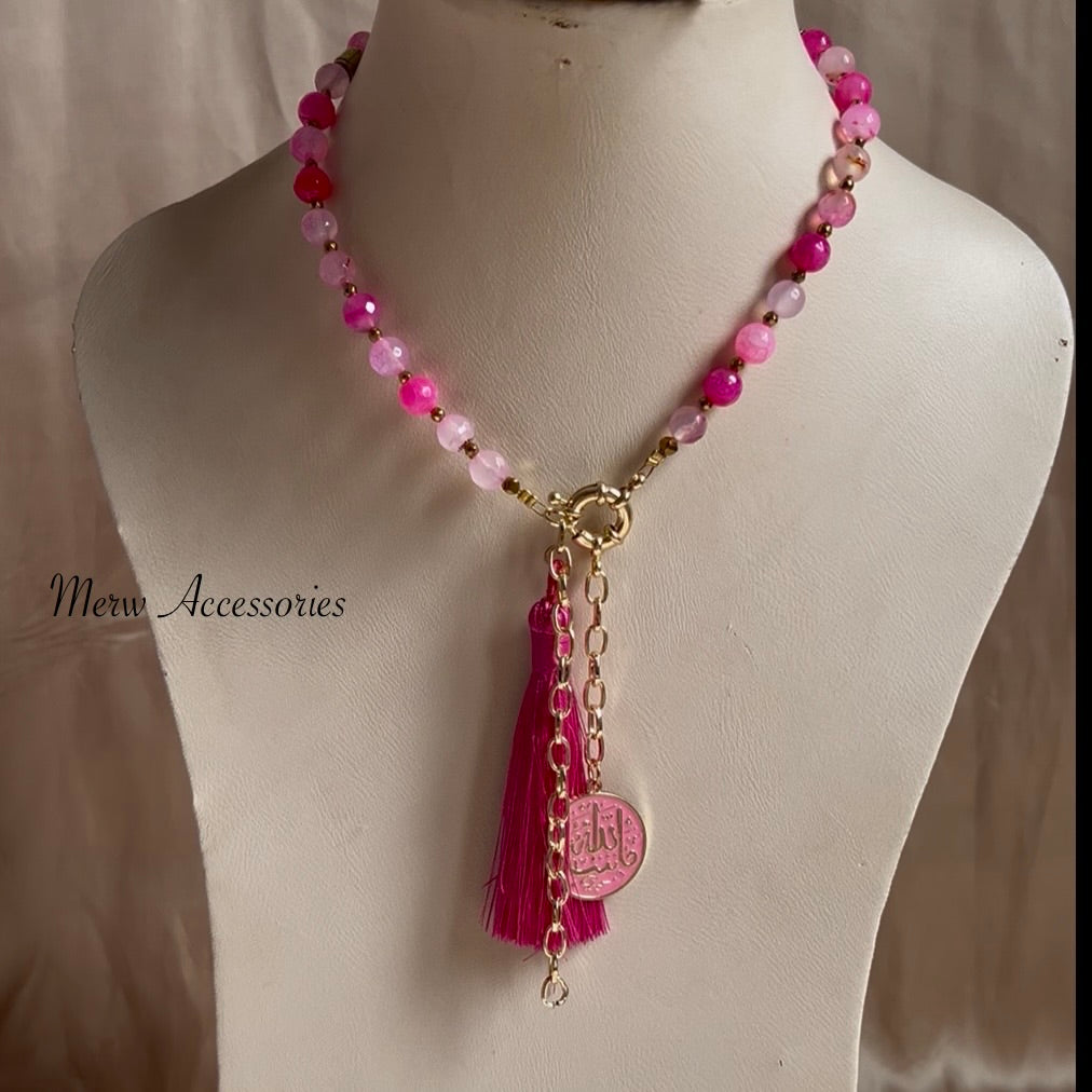 MSA Pink Sebha 33 Stones