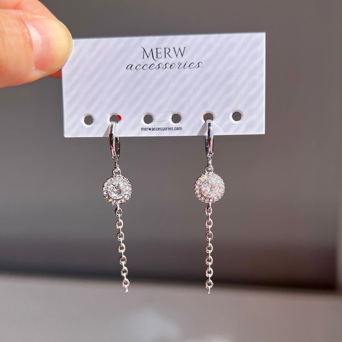 Silver Bright Earring