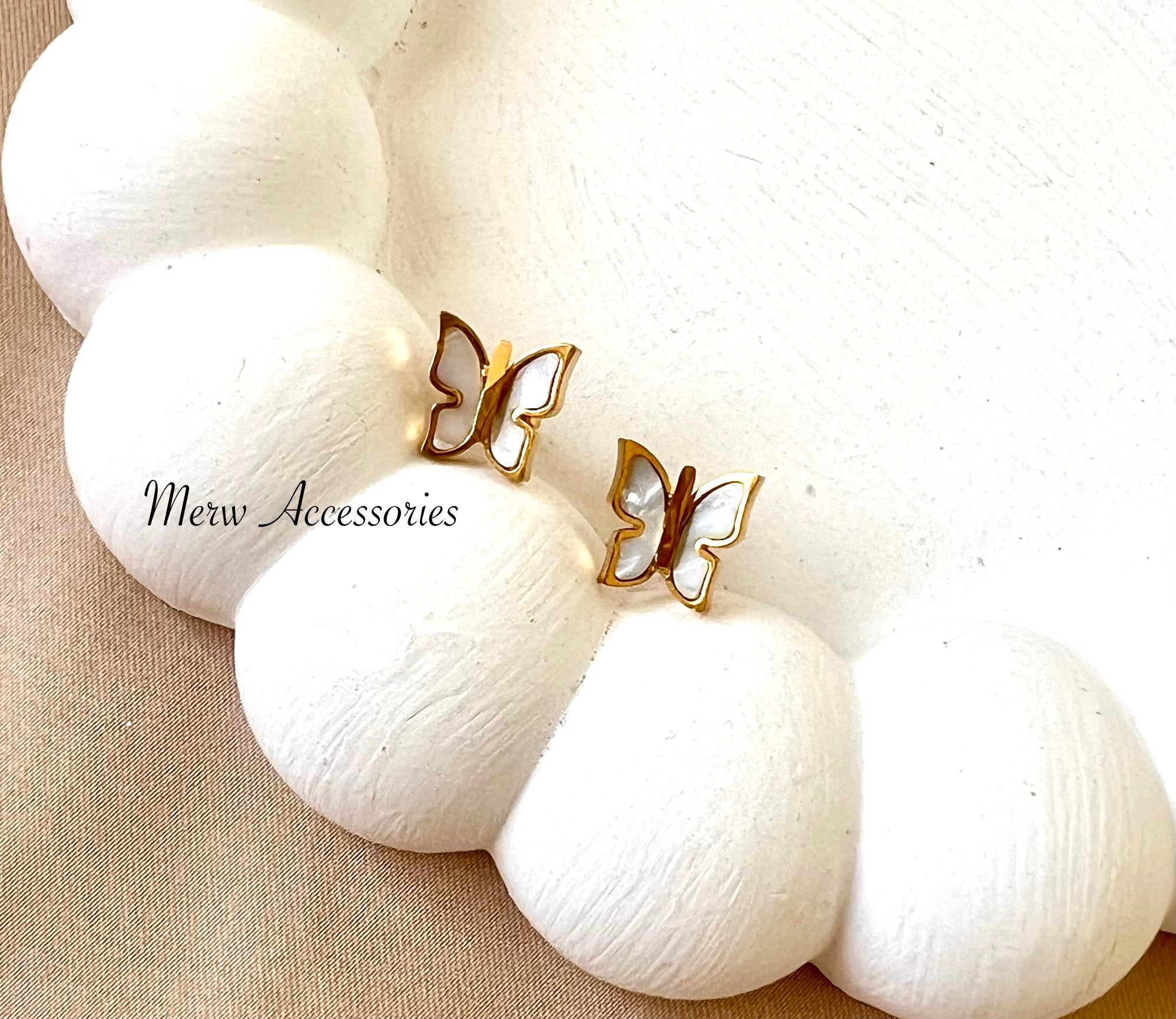 Shell Butterfly Earring