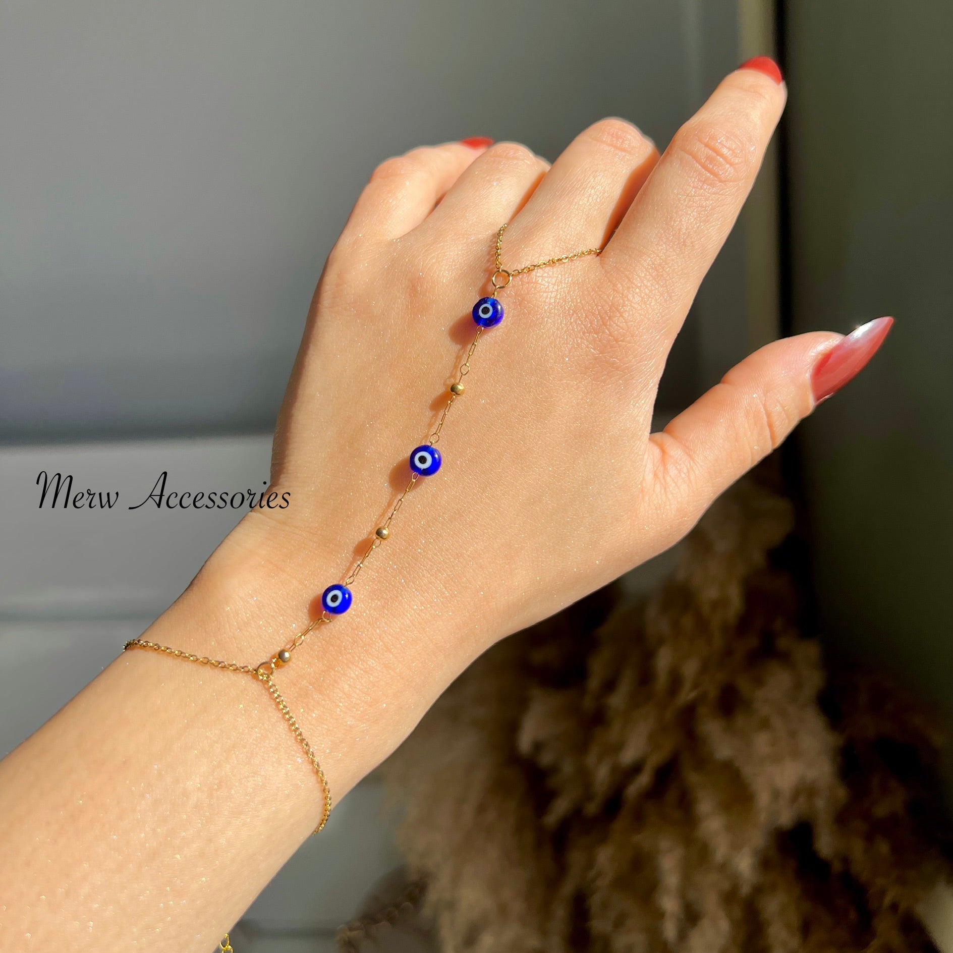 Evel Eye  Hand Chain