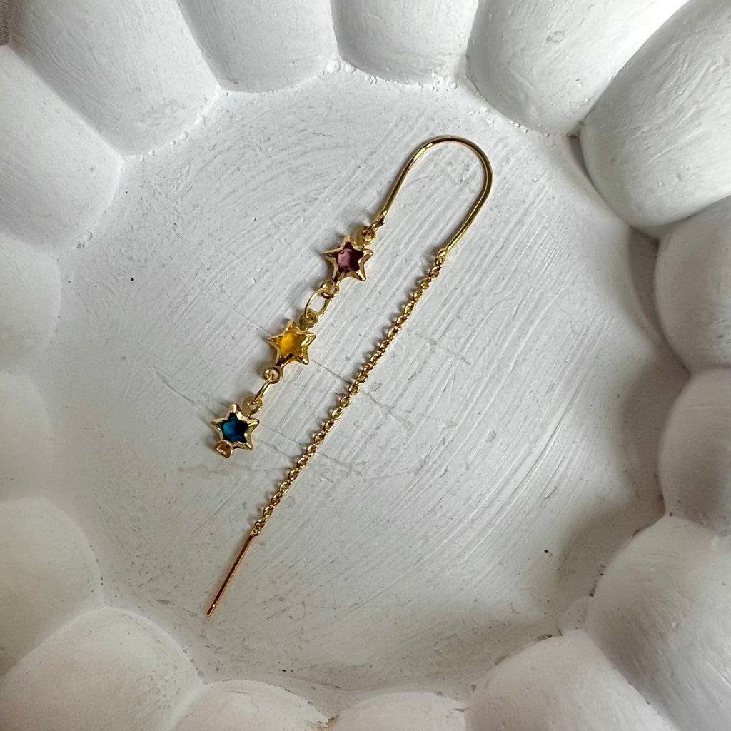 Individual colorful piercing