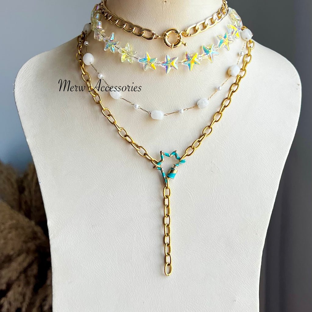 Shiny Aqua Stack