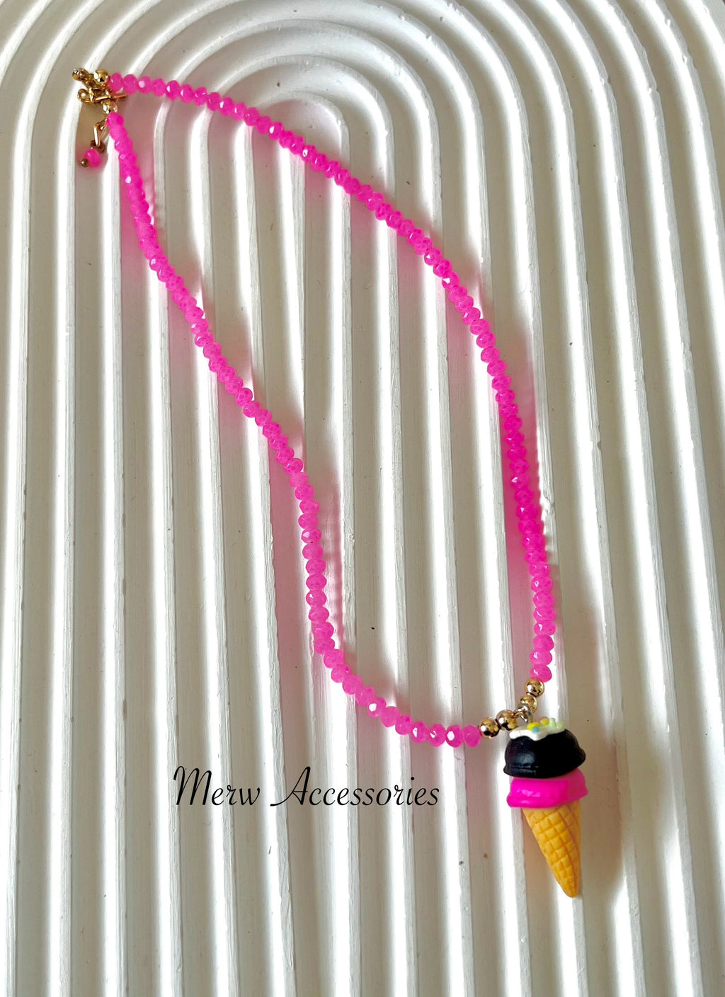 Ice cream necklace