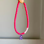Hot pink kids  Necklace