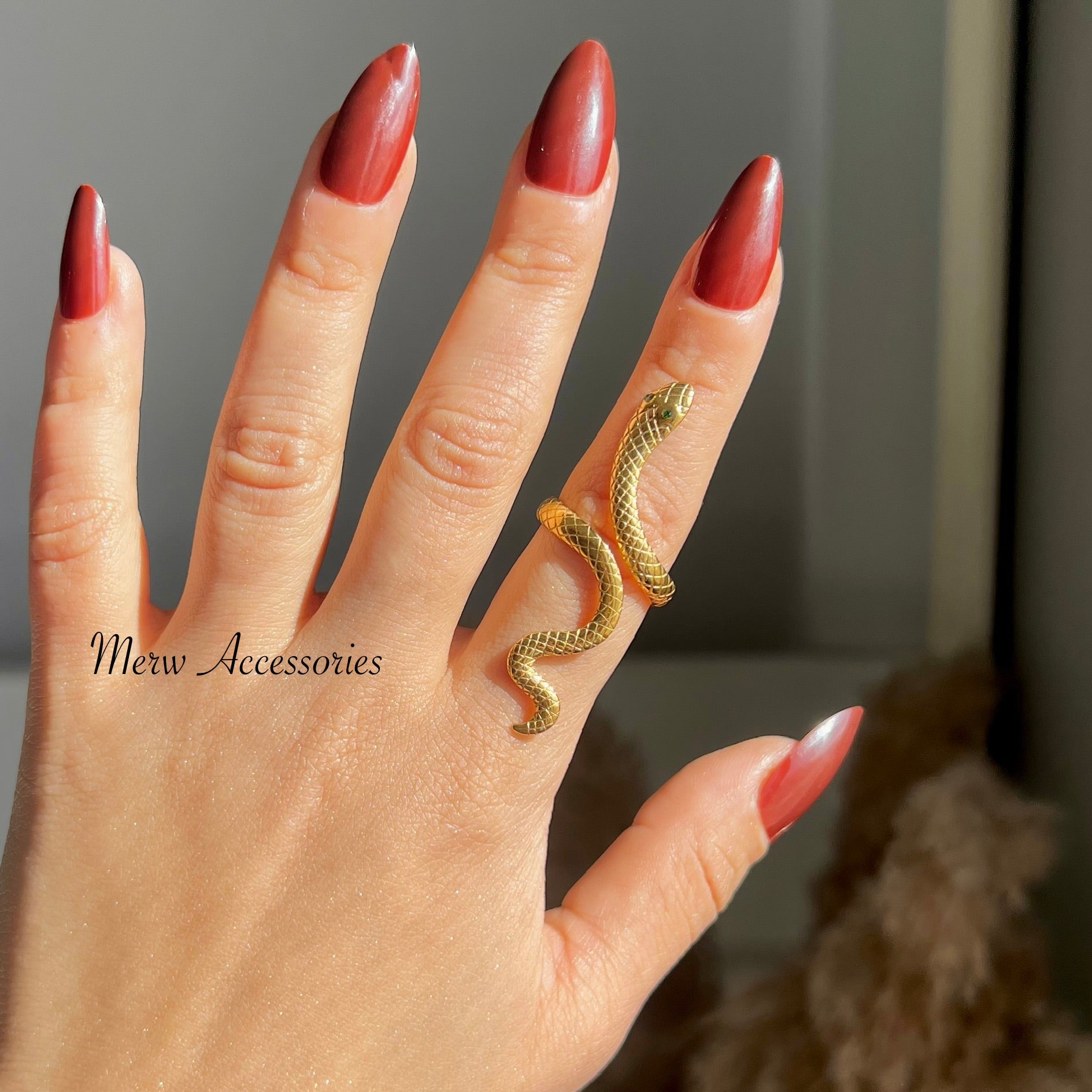 Long Snake Ring