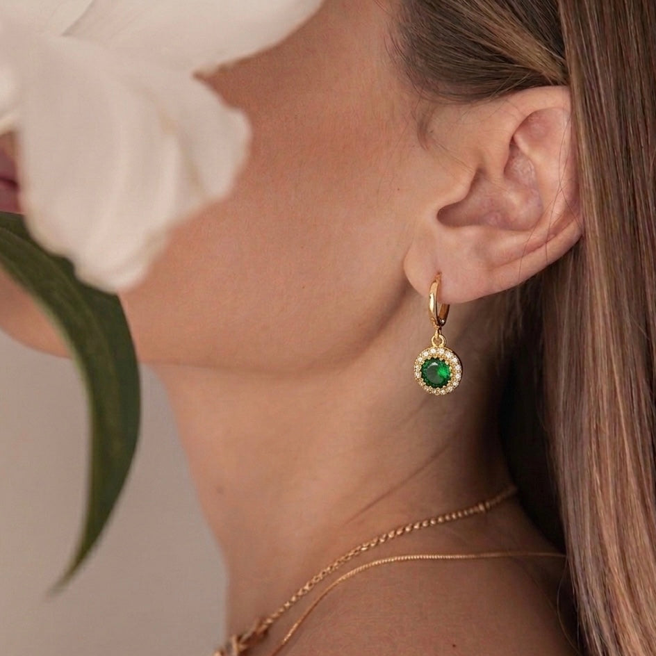 Emerald Earring
