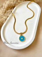 Blue Serpent Necklace