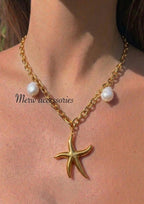 Starfish necklaces