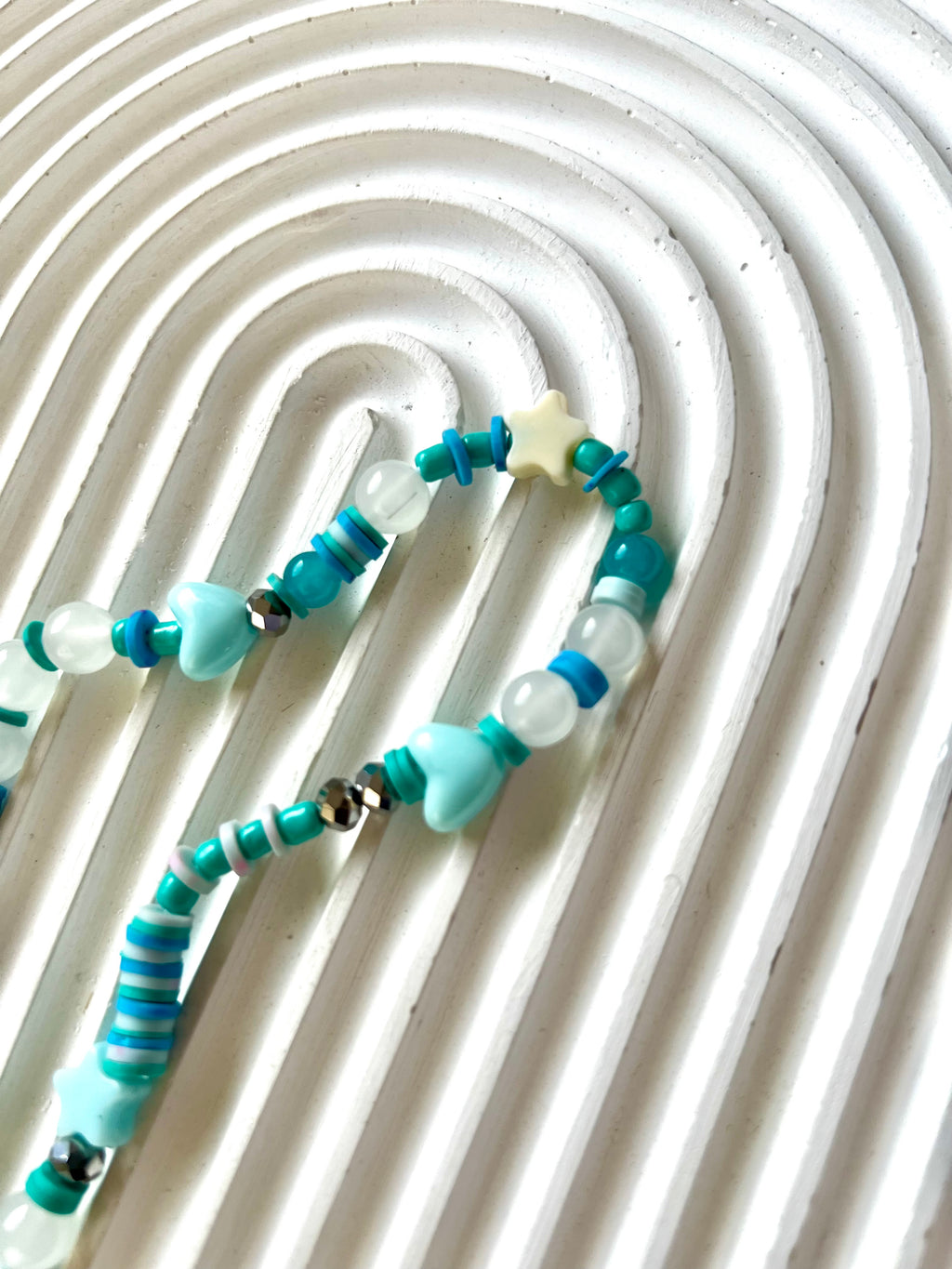 Turquoise short mobile chain