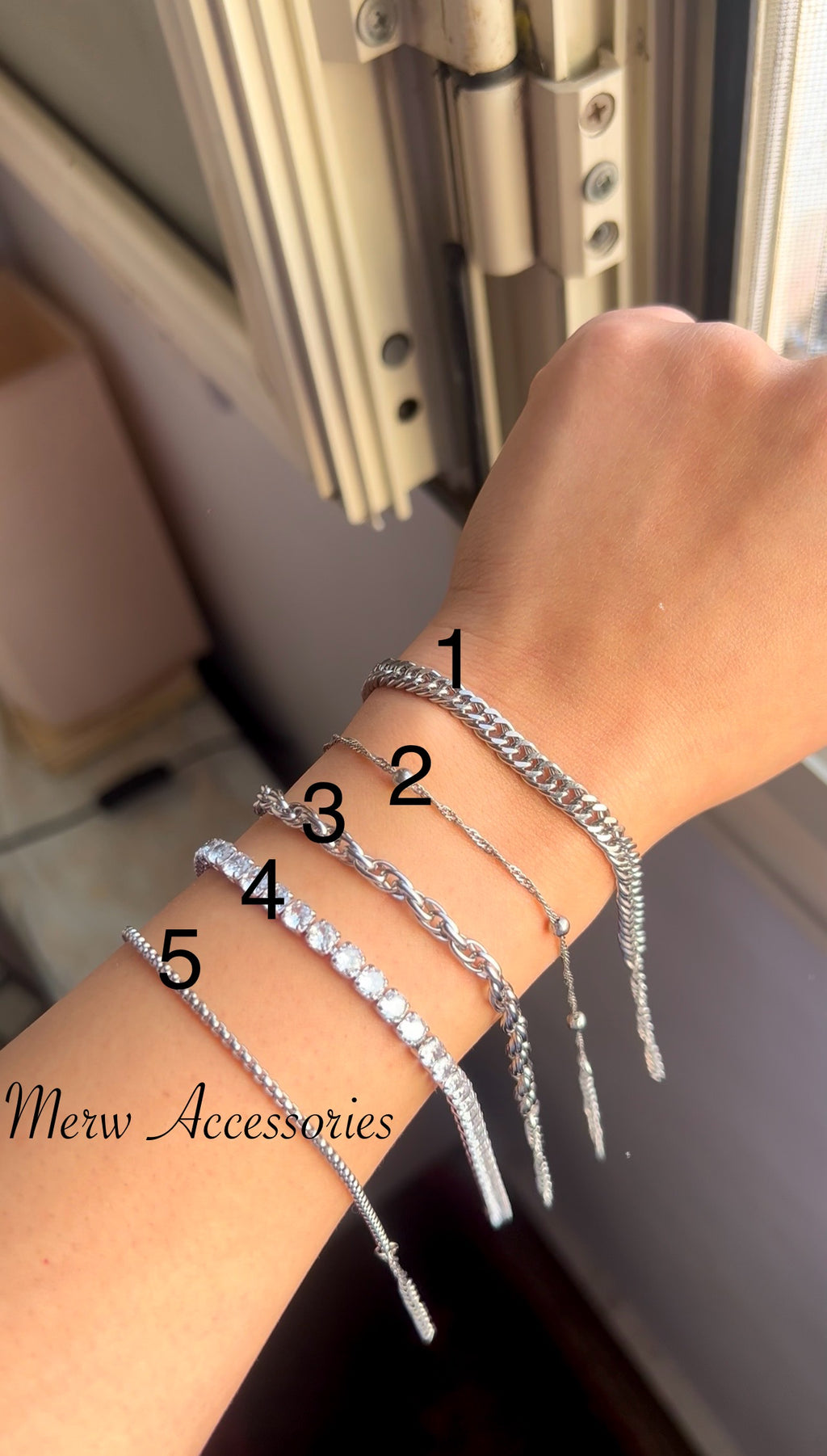 Silver bracelets 3