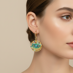 Colorful Eye Earring