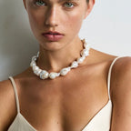 Chunky Plain Pearl Chocker