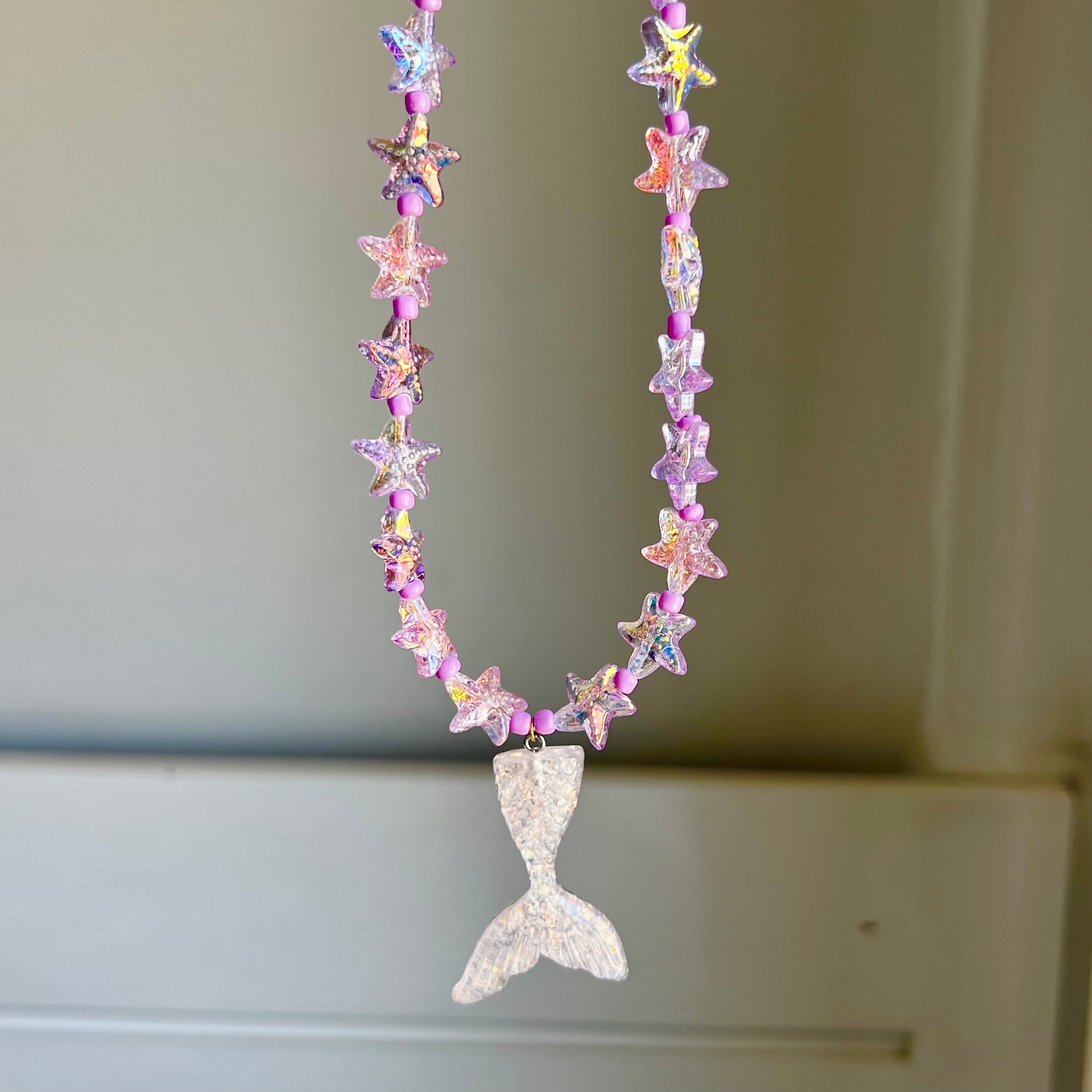 Shiny Mermaid kids Necklace