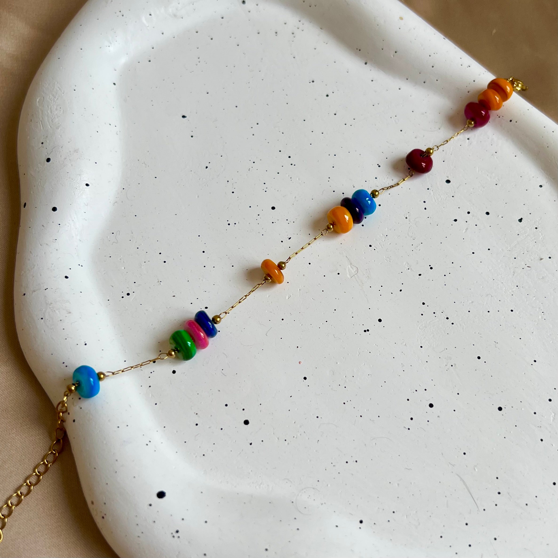Sea Stones Anklet