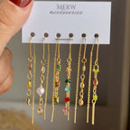 Individual colorful piercing