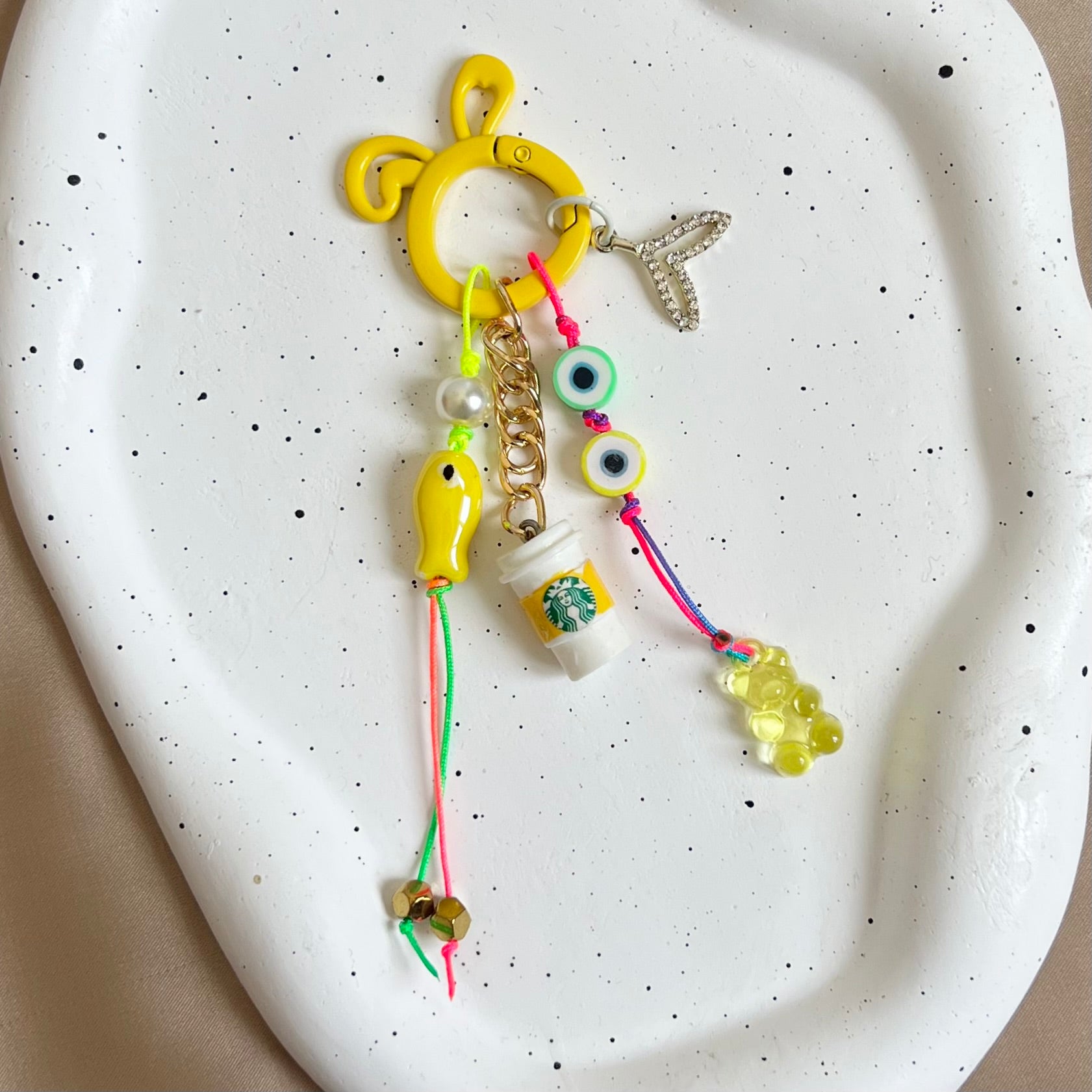 Yellow Fish Bag Chain
