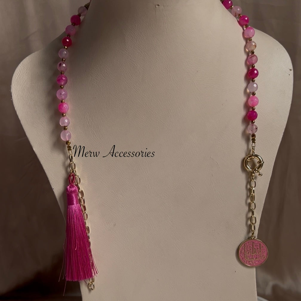 MSA Pink Sebha 33 Stones