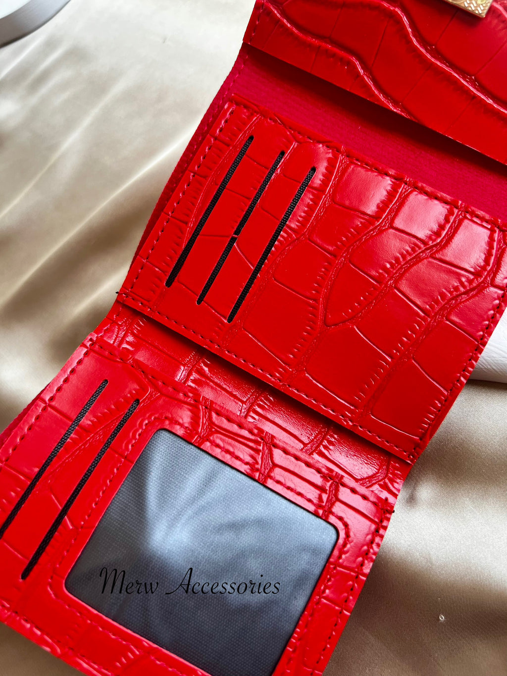Unique Red Wallet