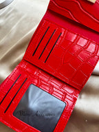 Unique Red Wallet
