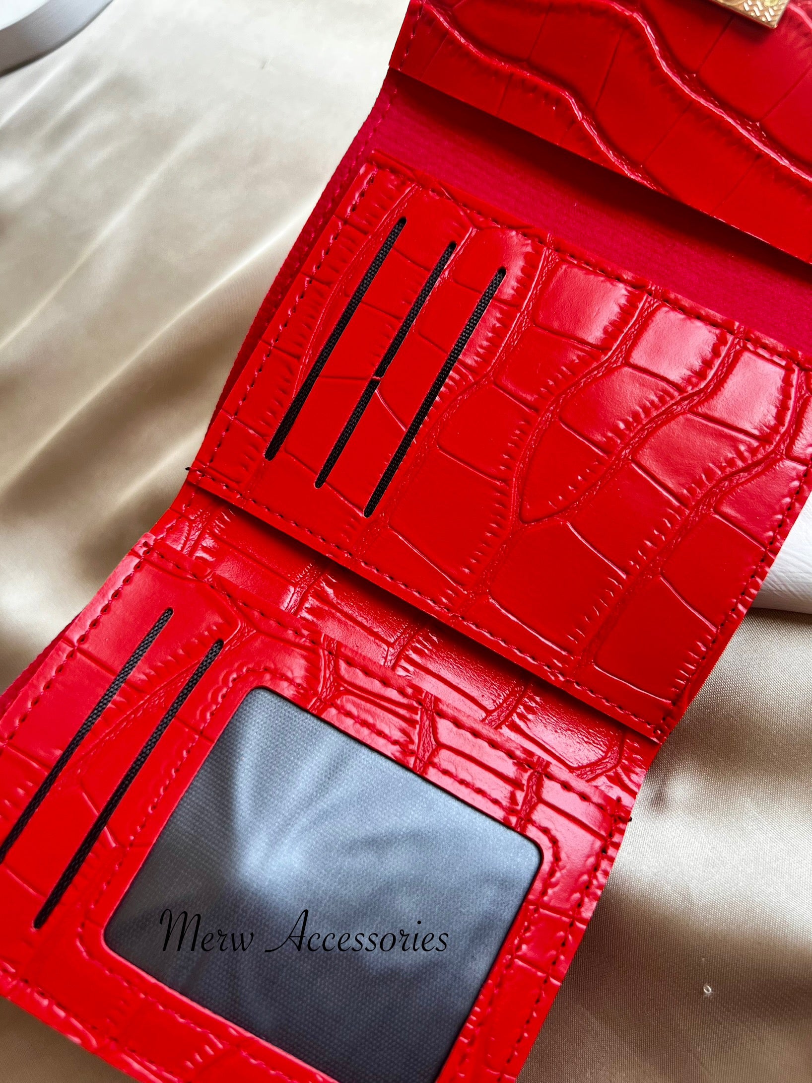 Unique Red Wallet