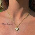 Crystal Heart Necklace
