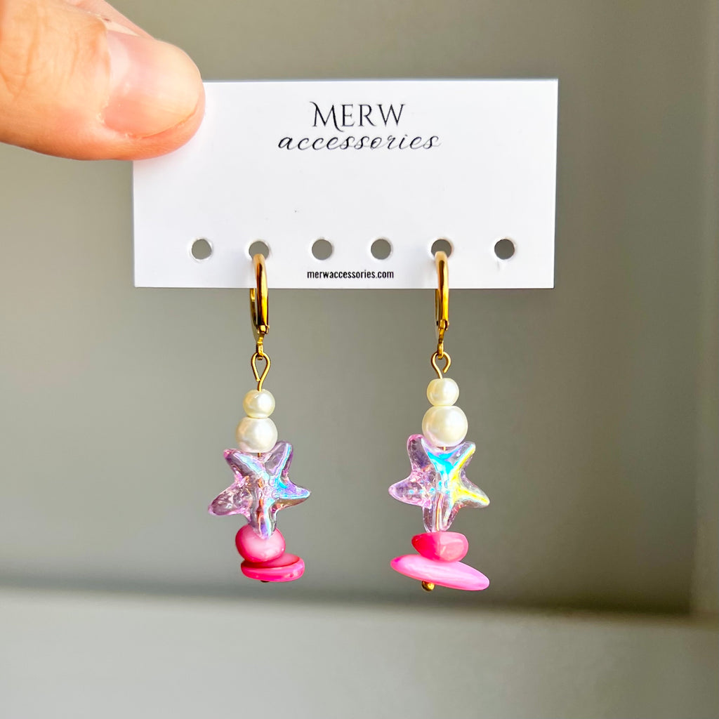 Shiny Star Stainless Earring