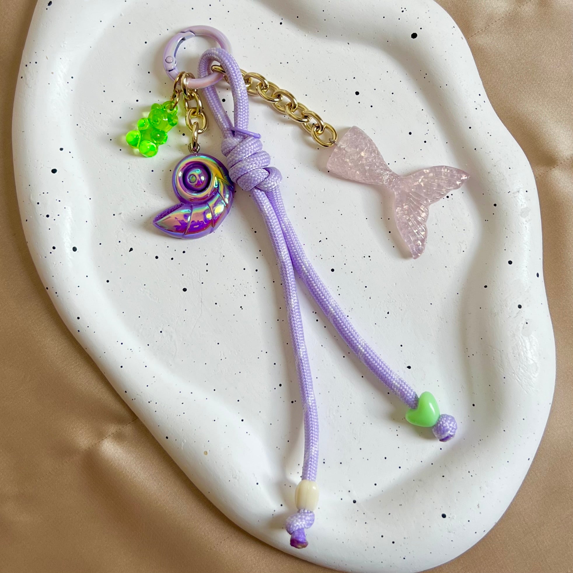 Shell Bag Charm
