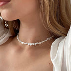 Natural Heart Shells Chocker