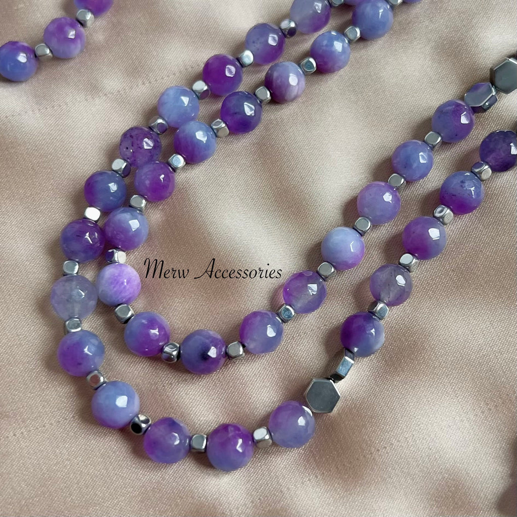 Purple Sebha 99 Stones