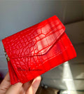 Red Wallet Gold Heart
