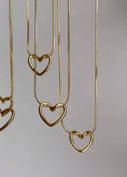 Empty Heart Necklace