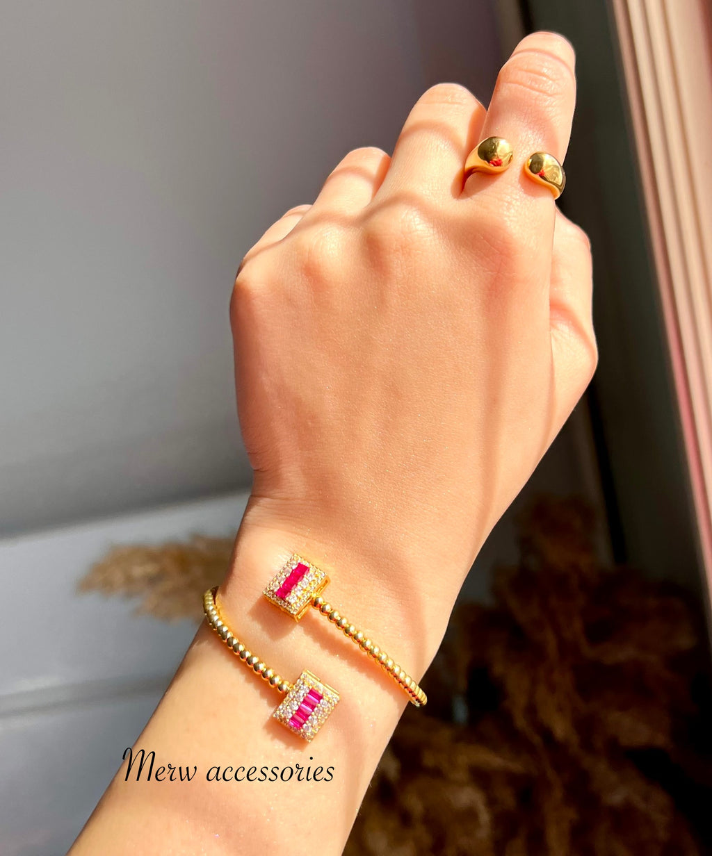 Pink Bangle Set