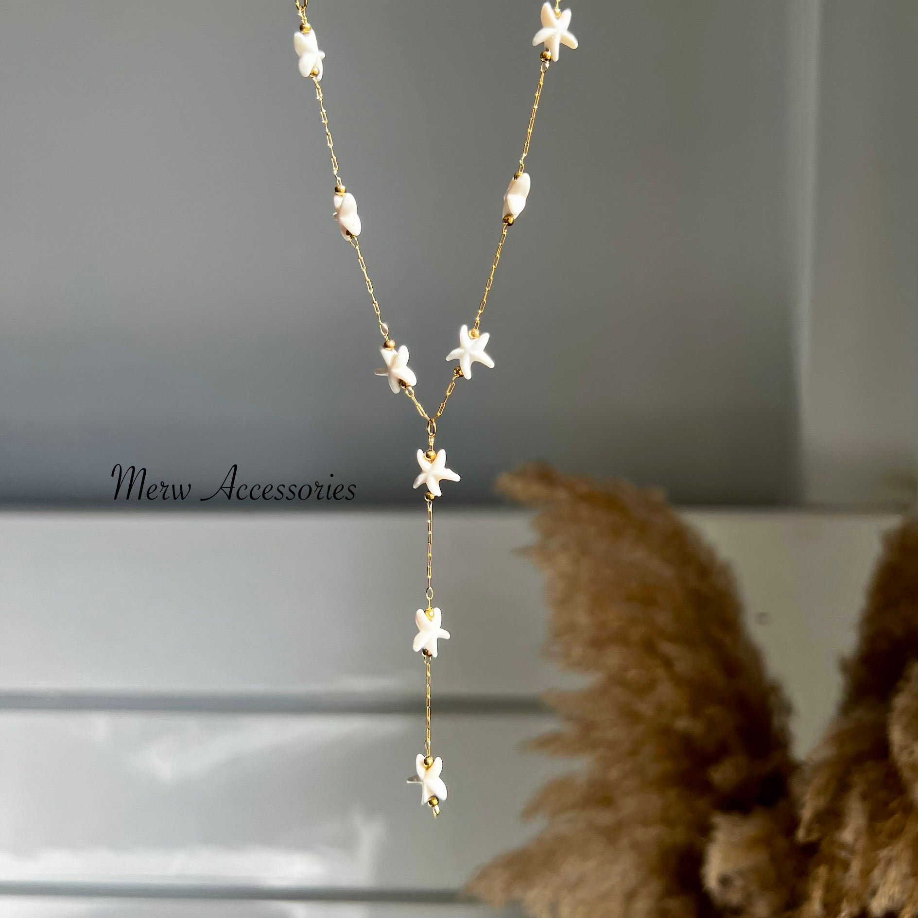 Star Drop Necklace