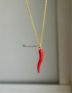 Red pepper necklace