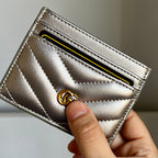 Mirror G Silver Cardholder