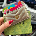 Mirror G Silver Cardholder