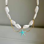 Aqua Necklaces Set