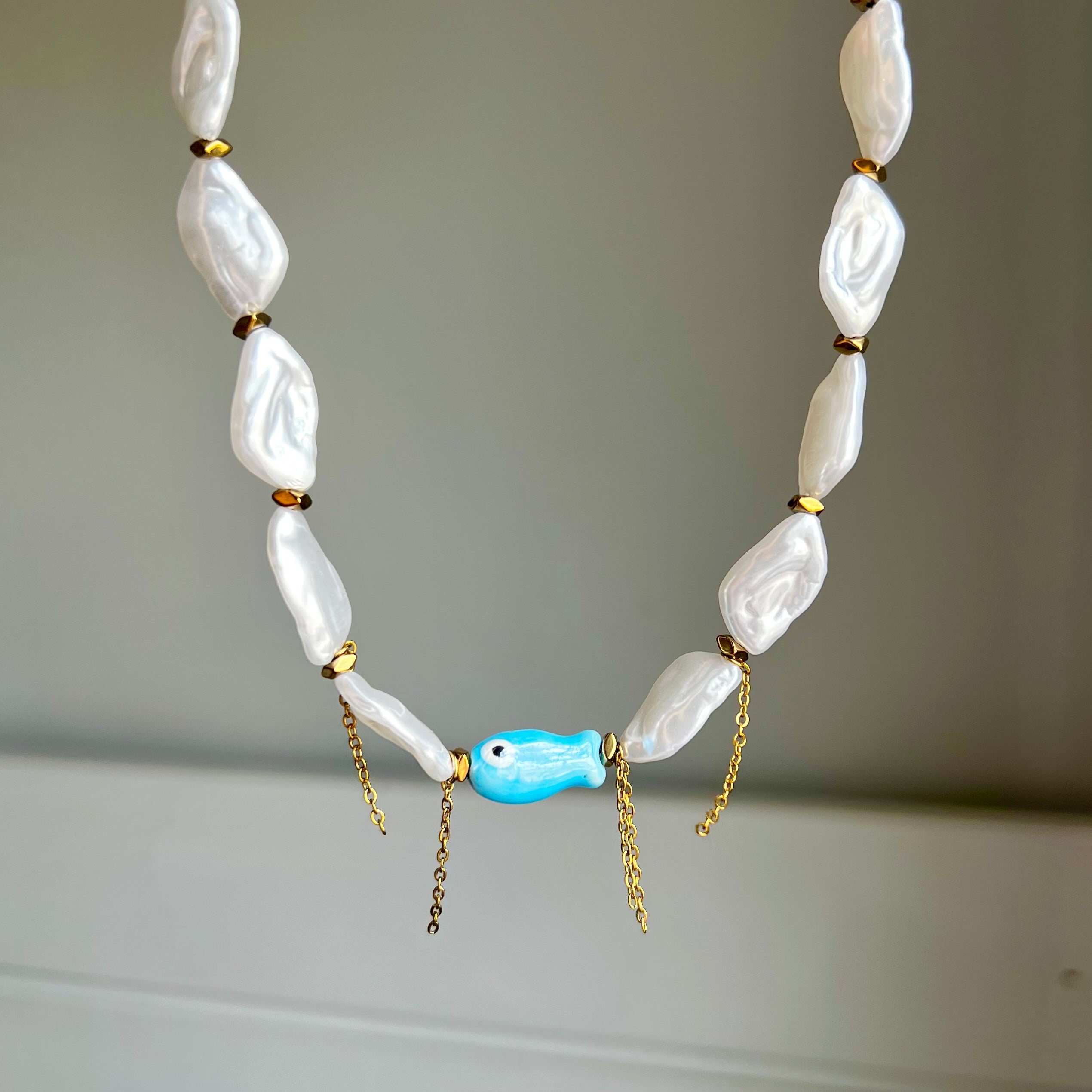 Eye Fish Stack Necklaces