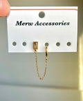 Square connect earring