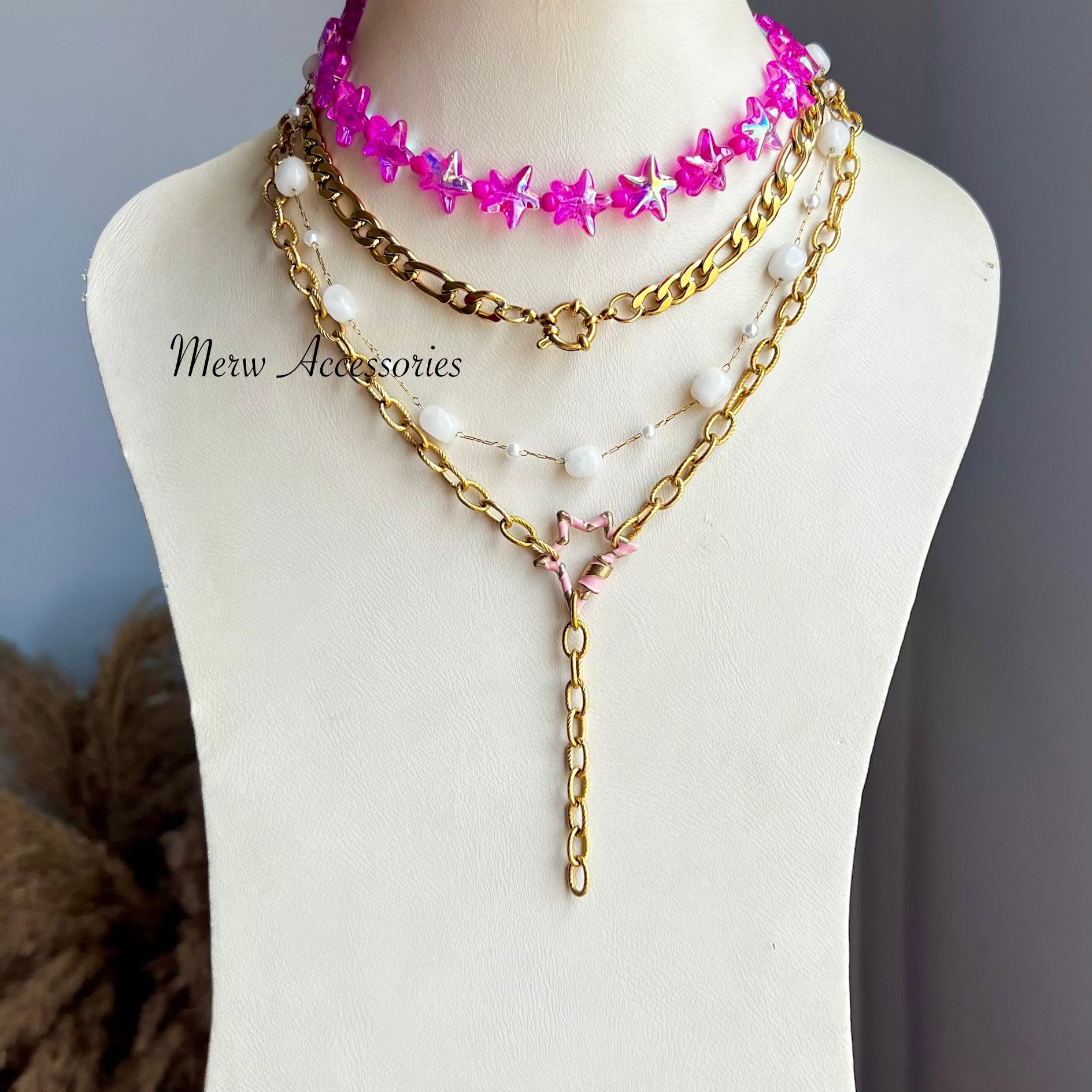 Hot Pink Star Stack