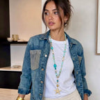 Long Turquoise Necklace
