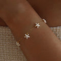 White Starfish Bracelet