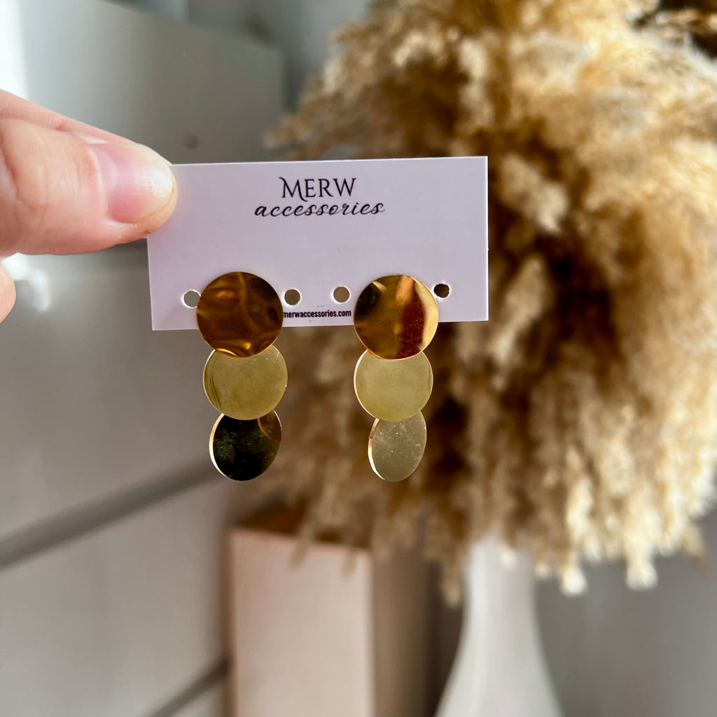 Golden Layer Earring