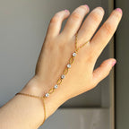 Bright Crystal Hand Chain