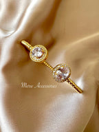 Circle Crystal Bangle