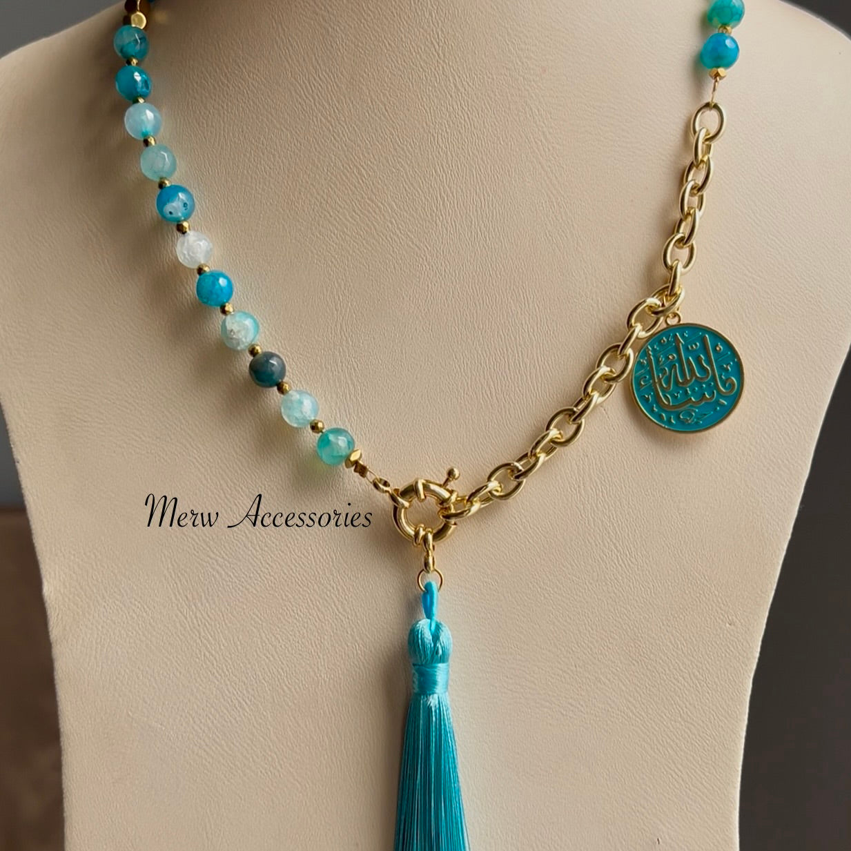 MSA Turquoise Sebha 33 Stones