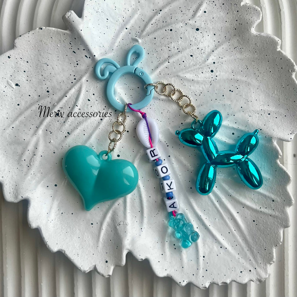Turquoise Bag Chain