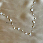 Heart Pearly Necklace