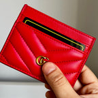 Mirror G Red Cardholder
